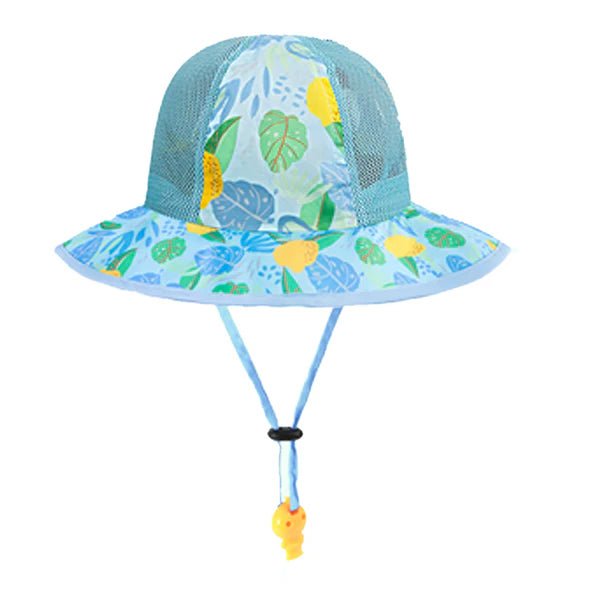 Little Surprise Box Fun Print breathable Net wide brim Sun Hat for Kids& Toddlers - LSB - CAP - NETBLULEMON