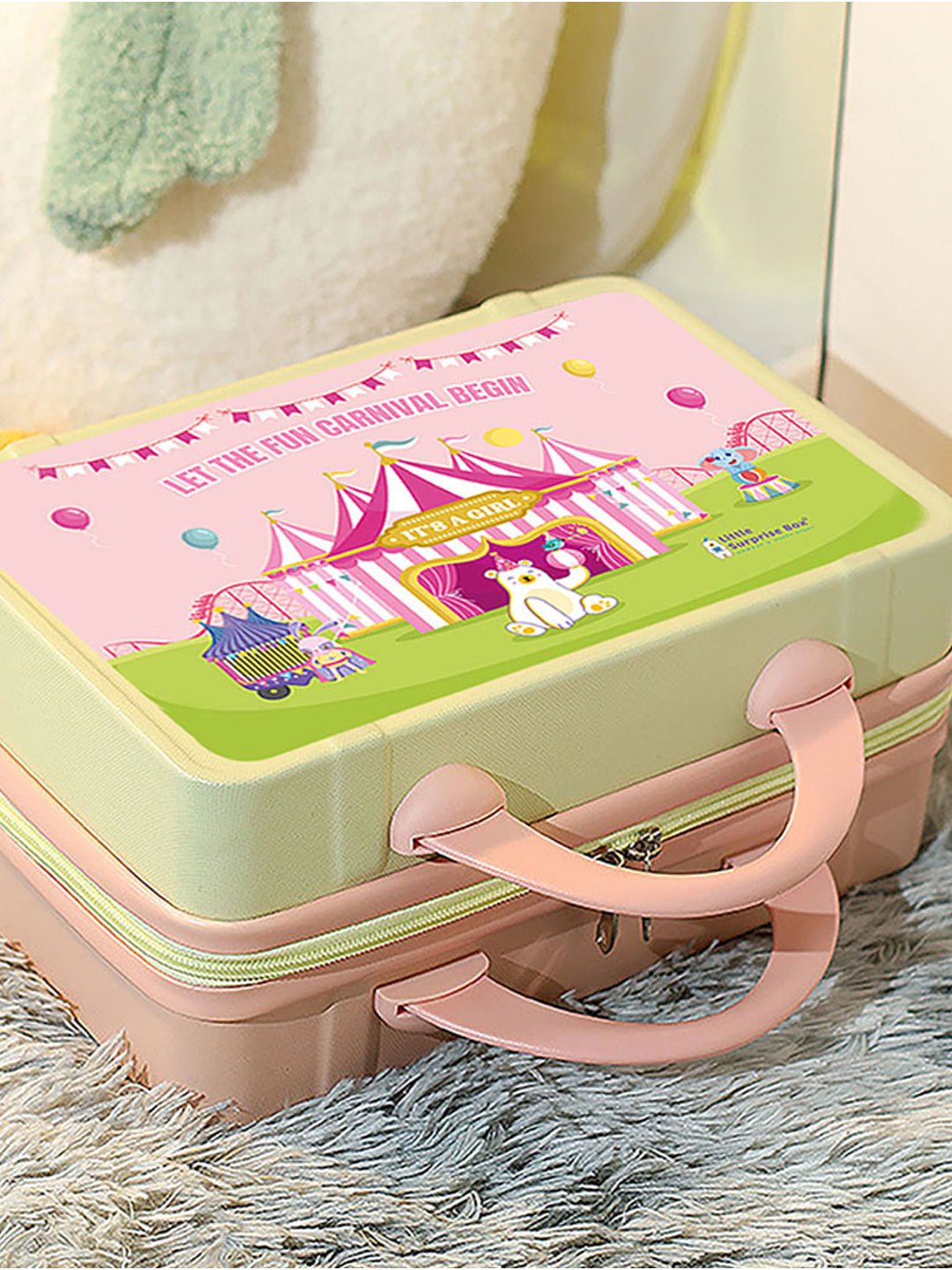 Little Surprise Box Fun Theme Hardcase Travel Suitcase - LSB - SC - CARNIVAL