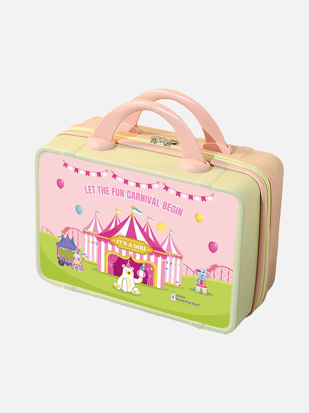 Little Surprise Box Fun Theme Hardcase Travel Suitcase - LSB - SC - CARNIVAL