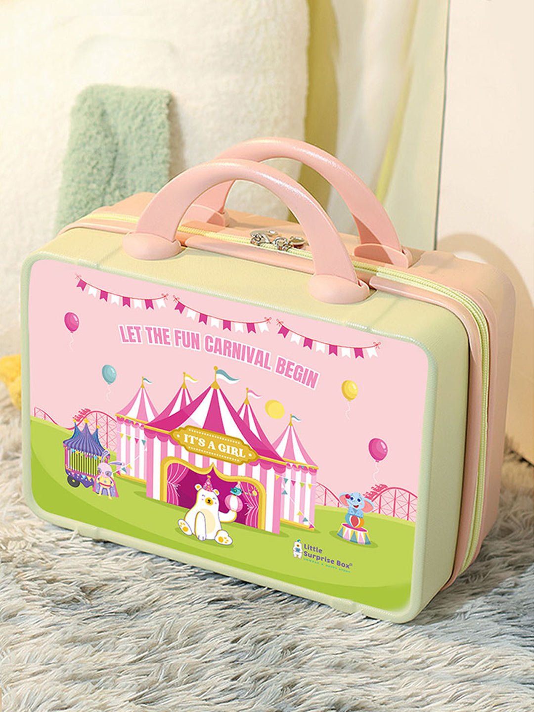 Little Surprise Box Fun Theme Hardcase Travel Suitcase - LSB - SC - CARNIVAL