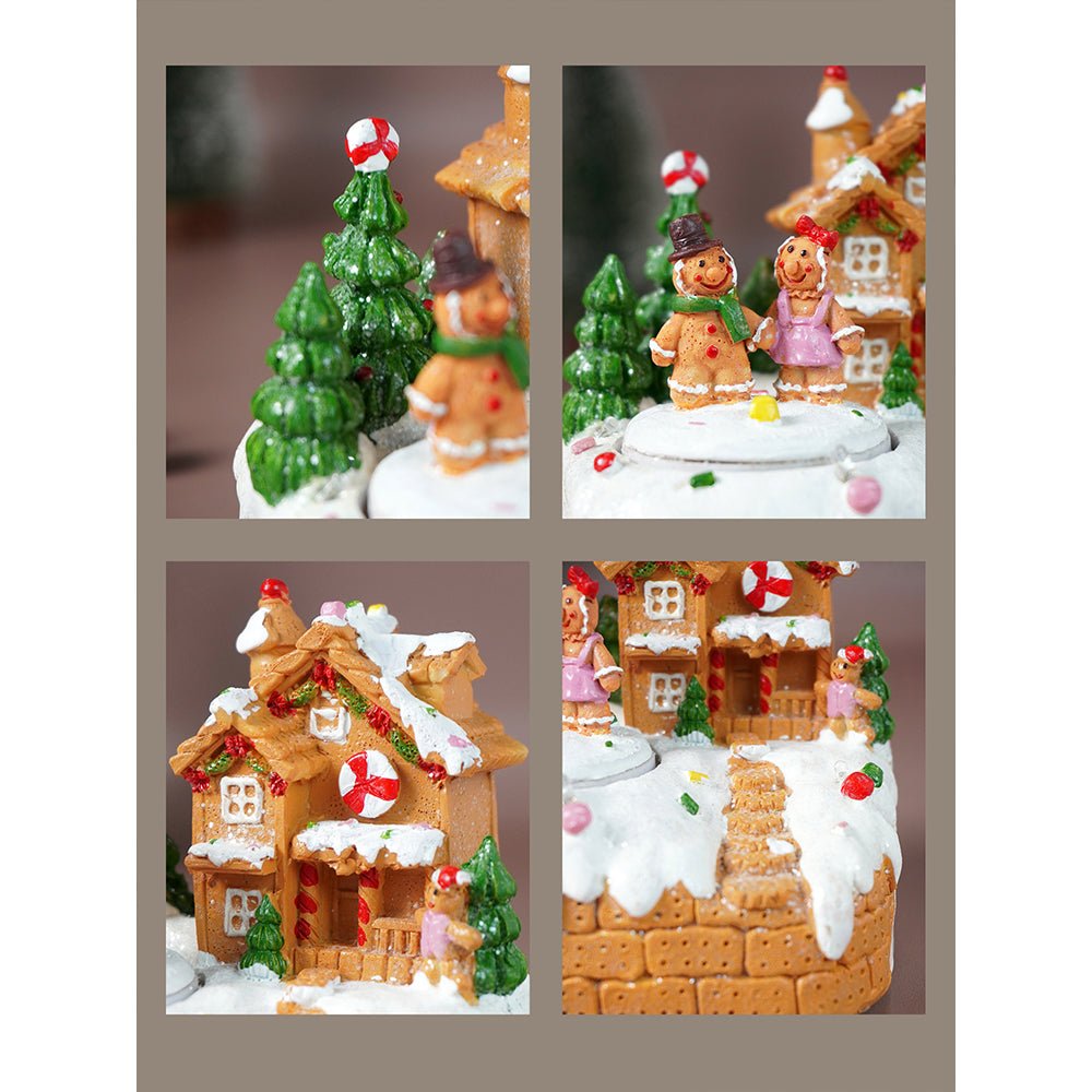 Little Surprise Box Gingerbread Village figurine Christmas Decoration & Home Décor - Christmas Decor