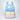 Little Surprise Box Gingham Girl Star Backpack | The Mom Store - Blue School Bag