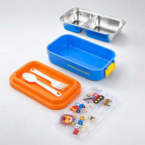 Little Surprise Box Girl Power Lunch Box | The Mom Store - Oragne Lunch Box