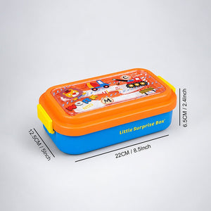 Little Surprise Box Girl Power Lunch Box | The Mom Store - Oragne Lunch Box