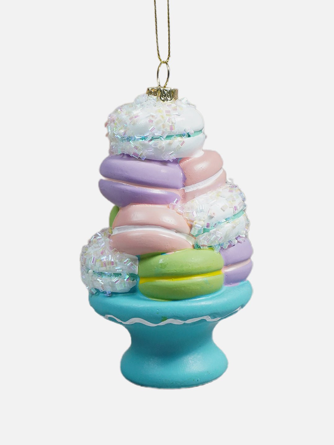 Little Surprise Box Glitter with shimmer Christmas tree ornament - LSB - CMS - MACAROONS - TRO