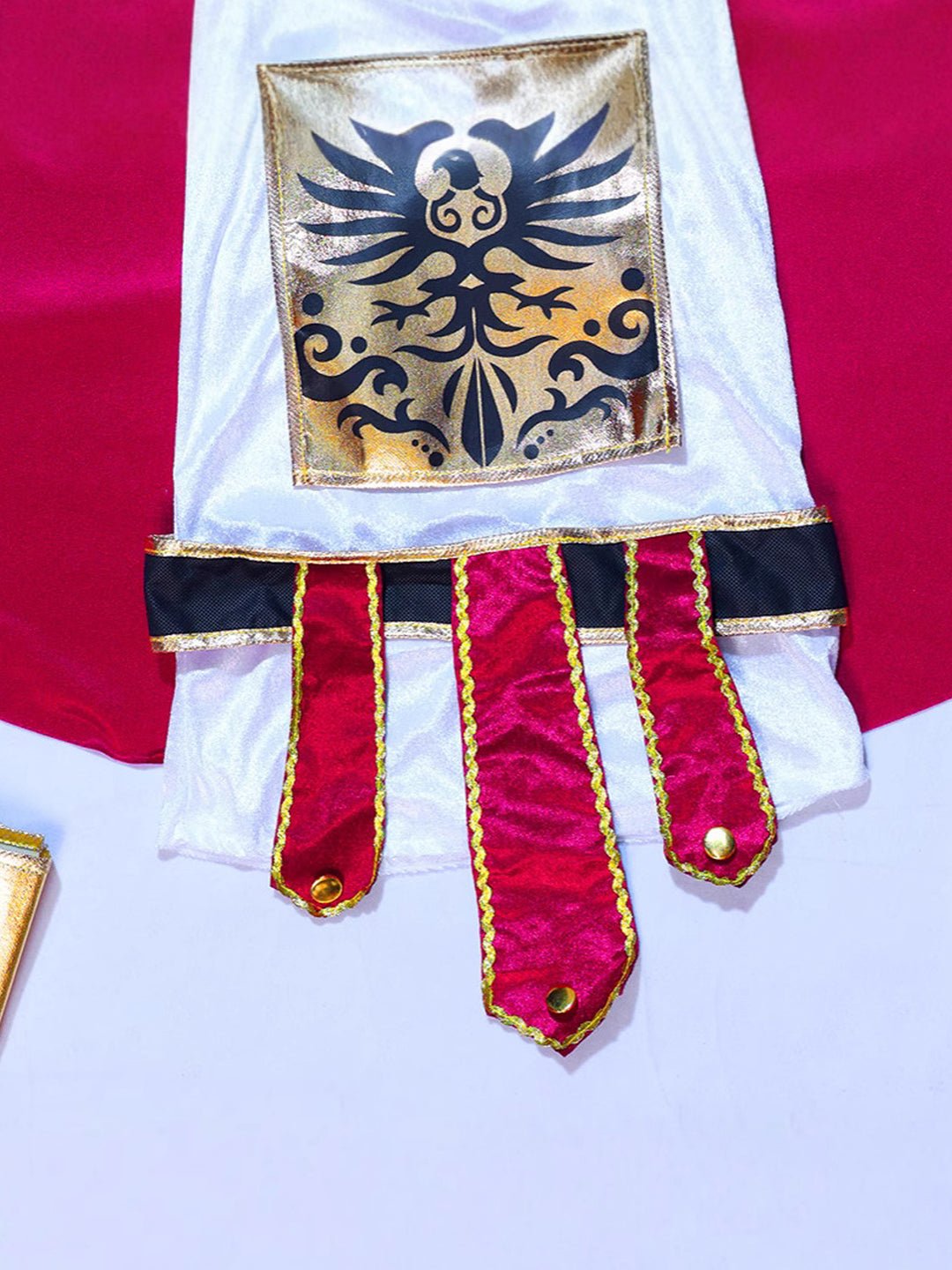 Little Surprise Box, Gold Armor Gladiator, Kids Halloween Costume Fancy Dress Up - LSB - HWC - ARMRGLADTR - 7 - 9Y