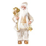 Little Surprise Box Gold shimmer robe Moving Face Musical christmas Santa Home and Table Décor - 24 inch Christmas Decor