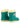 Little Surprise Box, Green & Cream Band Rubber Rain Gumboots for kids - LSB - GB - S7 - GRN - BAND - 25EU