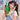 Little Surprise Box Green Doodle Fluorescent Tumbler & Water Bottle 550ml - Water Bottle