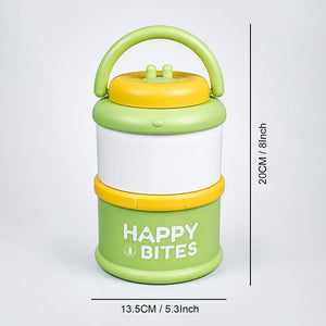 Little Surprise Box Green Double Decker Lunch Box | The Mom Store - Green Lunch Box