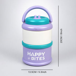 Little Surprise Box Green Double Decker Lunch Box | The Mom Store - Purple Lunch Box