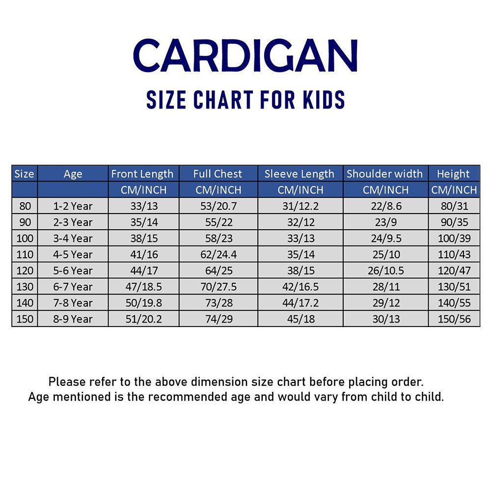 Little Surprise Box Green Multicolour Flower Knit Sweater, Winter Cardigan Sweater for Kids - 2 - 3 Years Kids Sweater