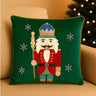 Little Surprise Box Green Nutcracker Soft Fluffy XMAS Pillow, Christmas Sofa Throw and Bedding Décor - Throw Pillow