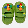 Little Surprise Box Green Pinwheel Slip on Clogs all season Footwear for Toddlers & Kids - LSB - FW - GRNPINWHEEL - 24EU