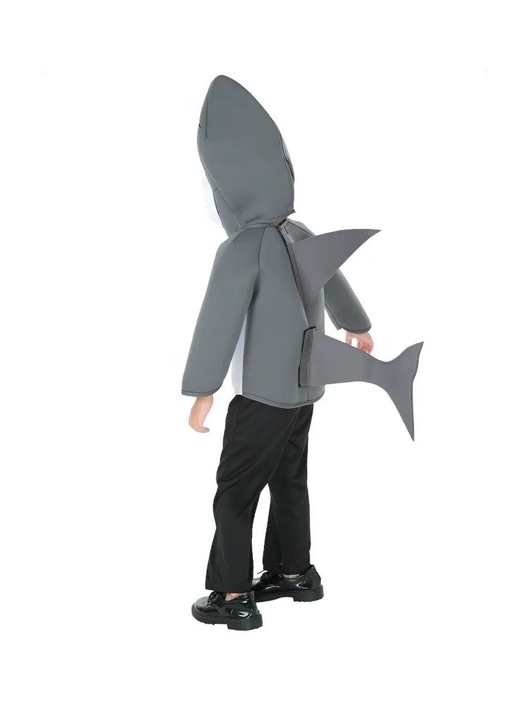 Little Surprise Box, Grey Baby Shark , Kids Halloween Costume Fancy Dress Up - LSB - HWC - GRYSHARK - 7 - 9Y