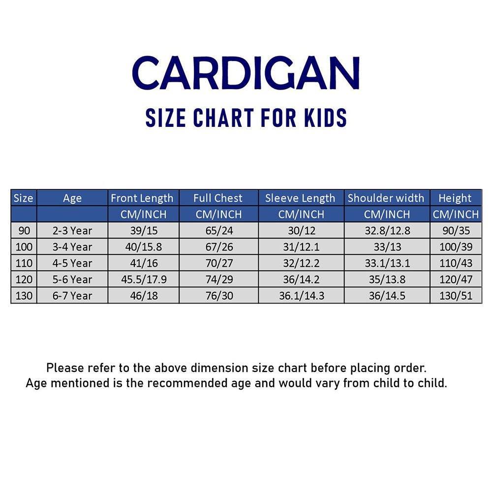 Little Surprise Box Grey Sweater with Red Border, Winter Cardigan Sweater for Kids - 2 - 3 Years Kids Sweater