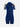 Little Surprise Box Half Sleeves Kids Swimwear Blue & Navy Blue Palm Leaves Printed Sleeves, Knee Length with UPF 50 - Kids Swimwear