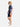 Little Surprise Box Half Sleeves Kids Swimwear Navy Blue & Orange Sunshine Printed Knee Length, with UPF 50+ - SMALL Kids Swimwear