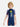 Little Surprise Box Half Sleeves Kids Swimwear Navy Blue & Orange Sunshine Printed Knee Length, with UPF 50+ - SMALL Kids Swimwear