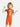 Little Surprise Box, Half Sleeves Kids Swimwear Orange Sunshine Printed Knee Length With UPF 50+ - Kids Swimwear