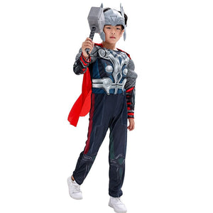 Little Surprise Box Hammer Superhero Halloween Costume for Kids - 10-12Y Halloween