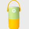 Little Surprise Box Handle Compact Stainless Steel Snack Tiffin Box For Kids And Adults - LSB - LB - MNTYEL - HANDL - SNACK