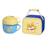 Little Surprise Box Handle Soup/Noodles Lunch Box with matching Cover - LSB - LB - LTBLUE2HNDLBIG