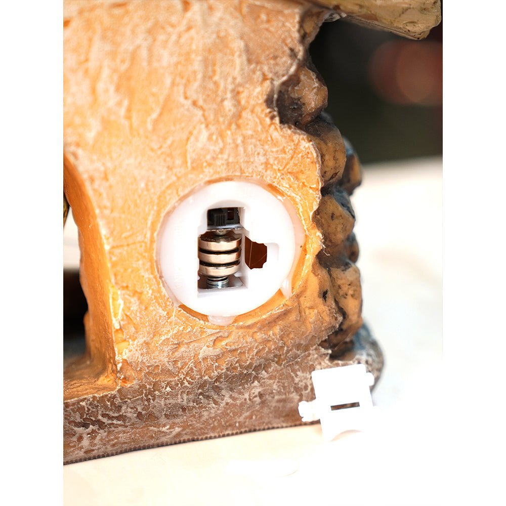 Little Surprise Box Hanging Angel with Lights and Holy Family christmas crib nativity set christmas décor - Christmas Decor