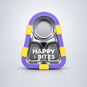 Little Surprise Box Happy Bites Lunch Box | The Mom Store - Yellow Lunch Box