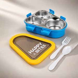 Little Surprise Box Happy Bites Lunch Box | The Mom Store - Blue Lunch Box