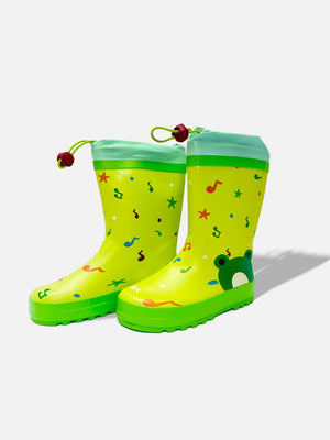 Little Surprise Box Happy Frog Flexible Rubber Rain Gumboots for Toddlers and Kids - 25EURO Kids Gumboots