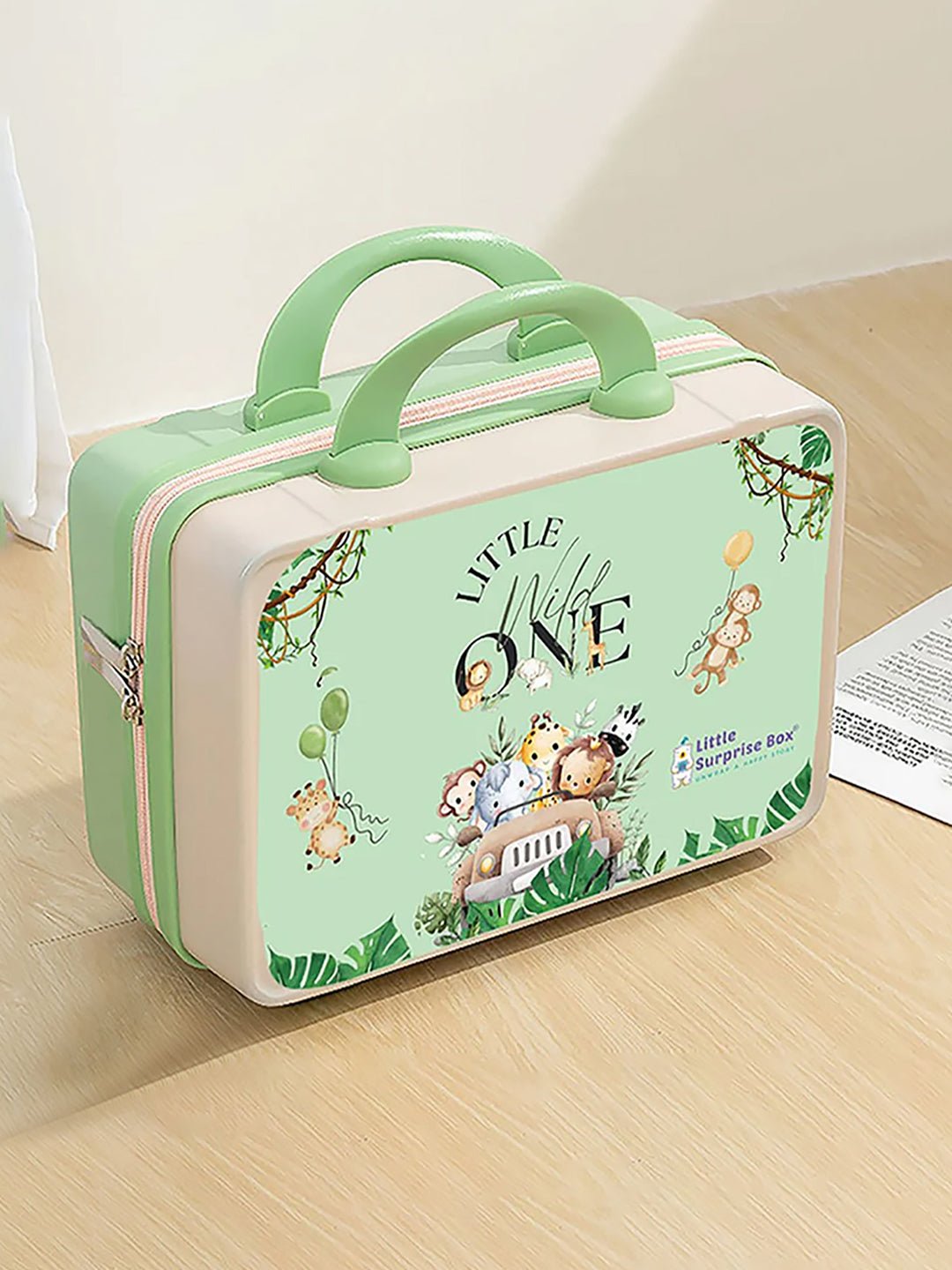 Little Surprise Box Hardcase Travel Suitcase for Kids - LSB - SC - JUNGLE