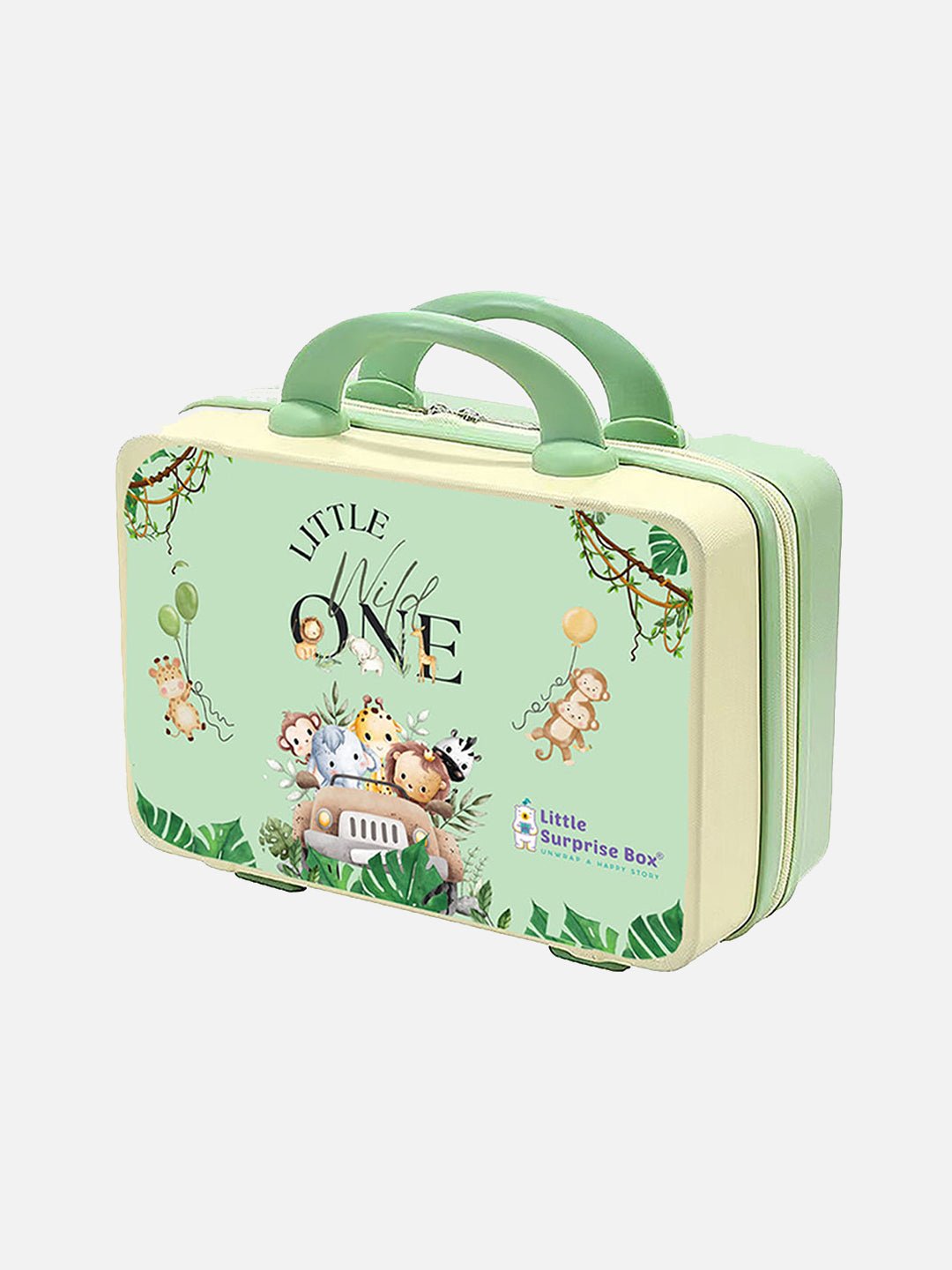 Little Surprise Box Hardcase Travel Suitcase for Kids - LSB - SC - JUNGLE