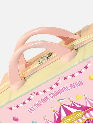 Little Surprise Box Hardcase Travel Suitcase for Kids - LSB - SC - JUNGLE