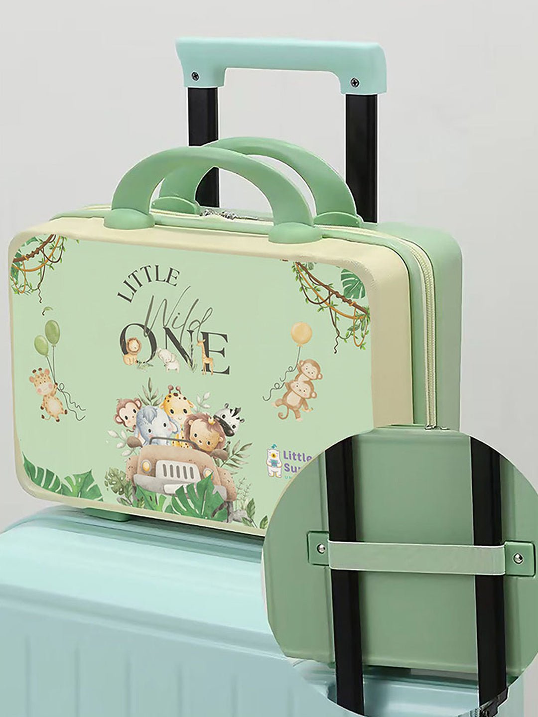 Little Surprise Box Hardcase Travel Suitcase for Kids - LSB - SC - JUNGLE