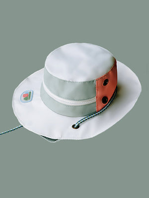 Little Surprise Box Hat Shape Casual Mini size Outdoor/Beach Sling Bag for Kids - LSB - BG - CRMHAT