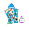 Little Surprise Box Hooded Swim Poncho/ Bath Towel/ swim coverup for Kids - LSB-SW-BLUTOWEL