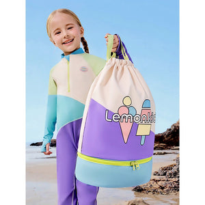 Little Surprise Box Ice Cream Swim Bag Kids | The Mom Store - Swim Bags