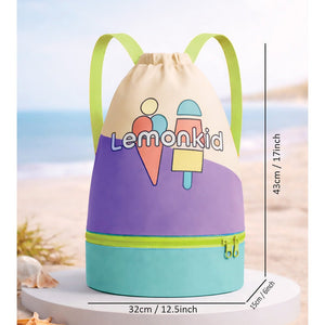 Little Surprise Box Ice Cream Swim Bag Kids | The Mom Store - Swim Bags
