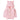 Little Surprise Box Infants Baby Pink Knitted Cardigan Sweater with Pom Pom Hoodie - LSB - Cardi - PinkPompom - 6 - 12M