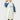Little Surprise Box, Ivory White Cap Style knee length Raincoat for Kids & Teens - LSB - RC - WHTE - CAP - XL