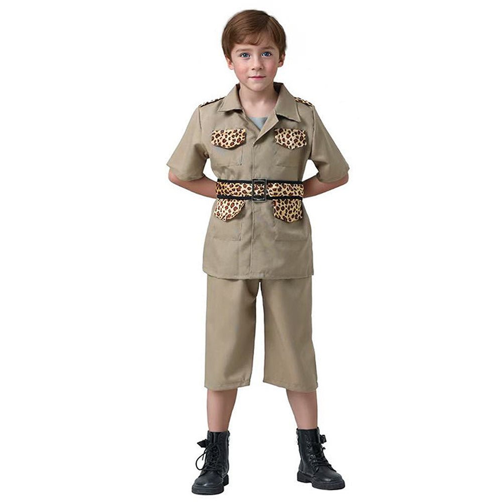 Little Surprise Box Jungle Safari Adventurer theme Kids Halloween Costume Fancy Dress Up - LSB - HWC - ADVENTURER - 4 - 6Y