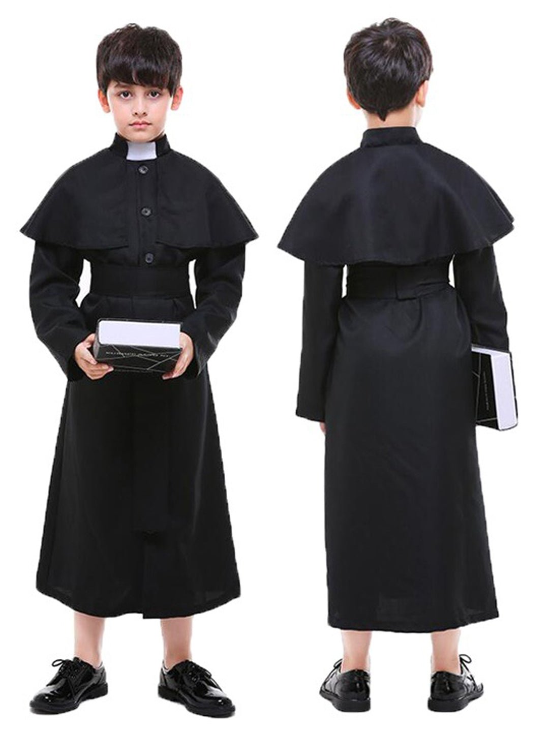 Little Surprise Box, Junior Priest , Kids Halloween Costume Fancy Dress Up - LSB - HWC - JUNRPRIEST - 7 - 9Y