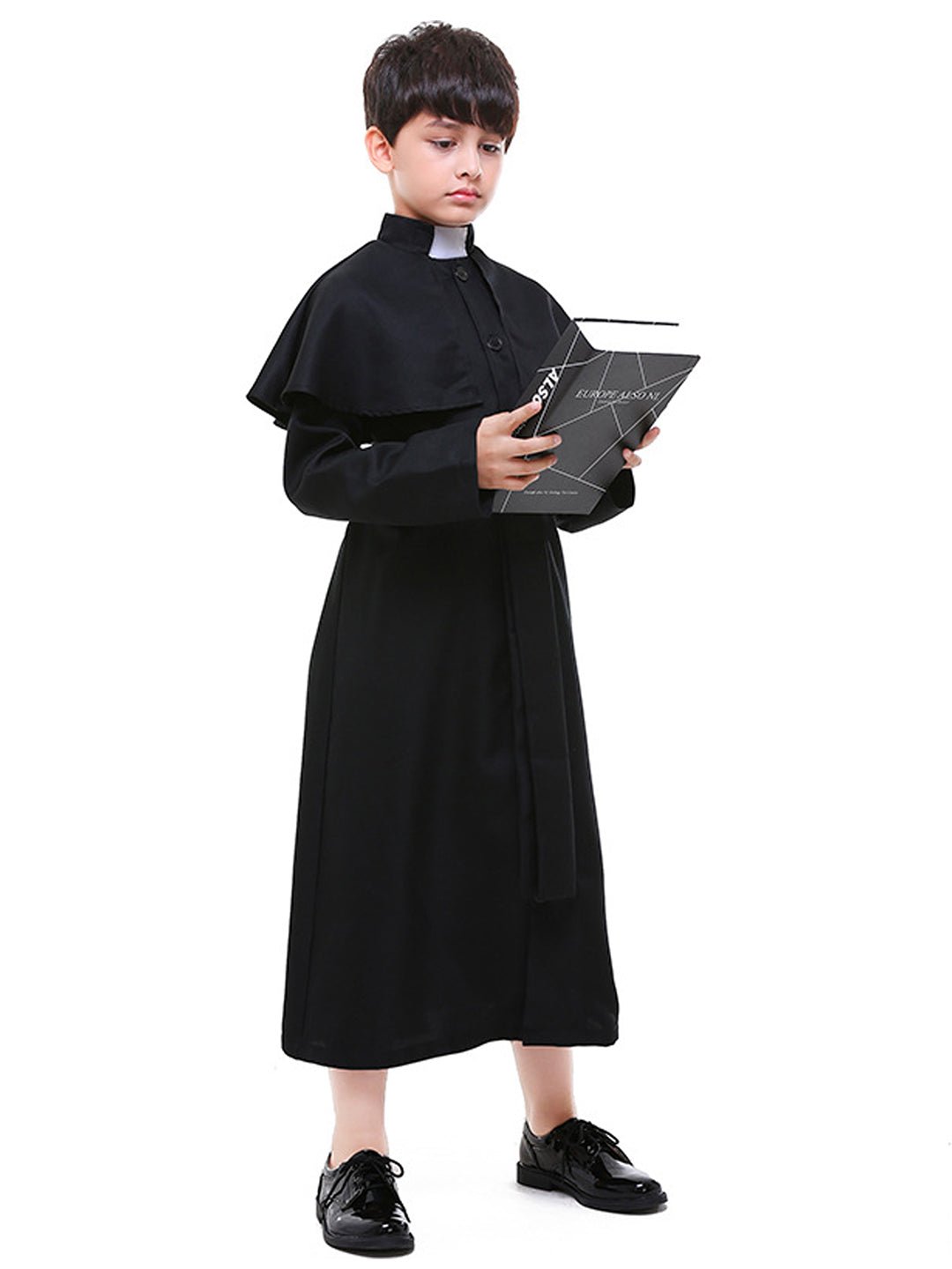 Little Surprise Box, Junior Priest , Kids Halloween Costume Fancy Dress Up - LSB - HWC - JUNRPRIEST - 7 - 9Y