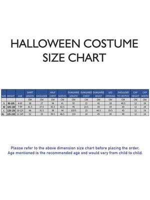 Little Surprise Box, Junior Super Brothers, Plumber Kids Halloween Costume Fancy Dress Up - LSB - HWC - MARIOJUNIOR - 4 - 6Y