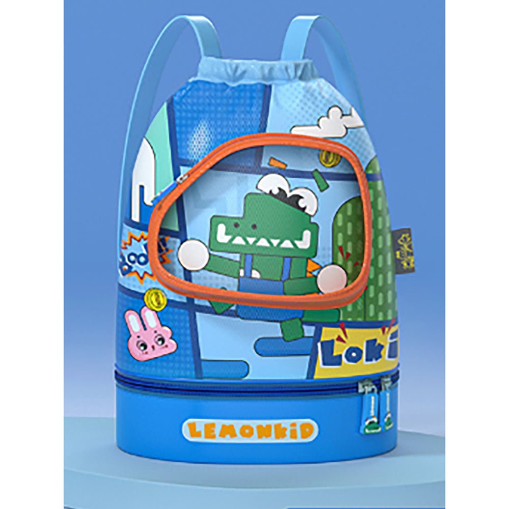 Little Surprise Box Kids Croc/Rabbit waterproof swimming bag/ beach Bag - LSB-SWBAG-CROCFACE