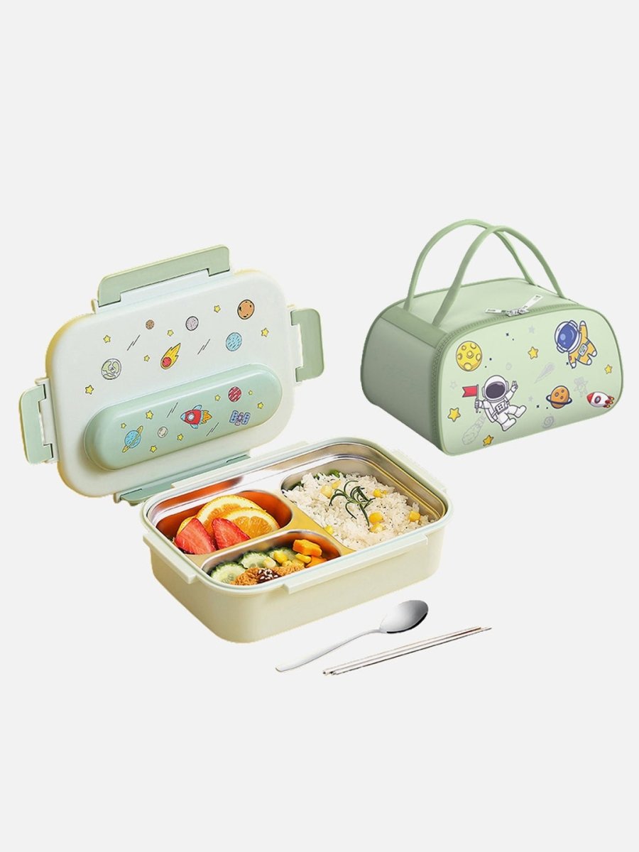 Little Surprise Box Kids DIY Tiffin Lunch Box with Insulated Lunch Box Cover