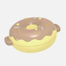 Little Surprise Box Kids Stainless Steel Donut Shaped Double insulated Lunch Box - LSB-LB-DONUT-BEIGE