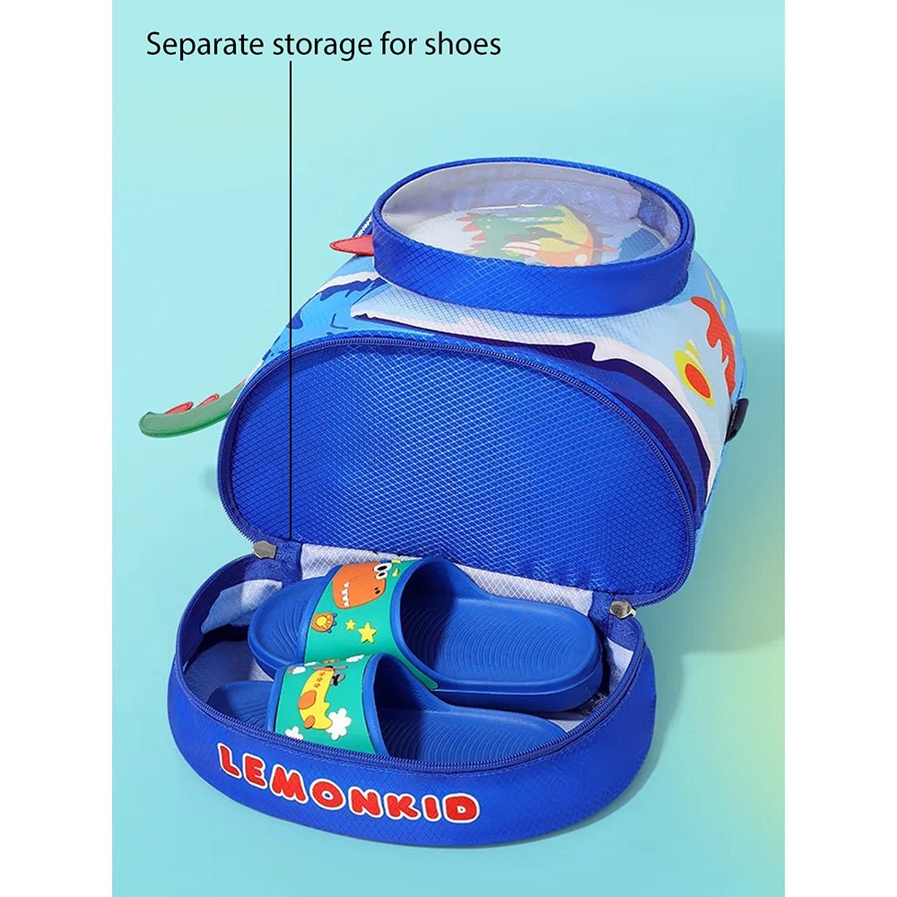 Little Surprise Box Kids waterproof swimming bag/ beach Bag - LSB-SWBAG-ROUNDDINO