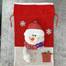 Little Surprise Box Knitted Large Size Christmas Sack and Gift Bag for Christmas Gifts - LSB - CMS - RDWHSNW - SACK